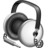 Default white headphones Icon